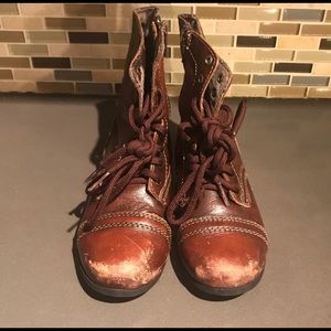 Sperry Kids Ollie-Brown-Sz 2M-Boys shoes